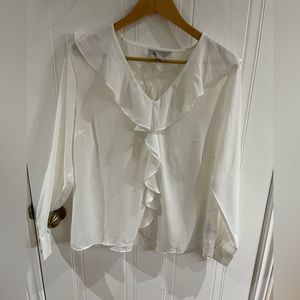 HM white blouse